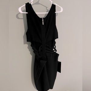 Bebe bodcon strappy dress Sz M